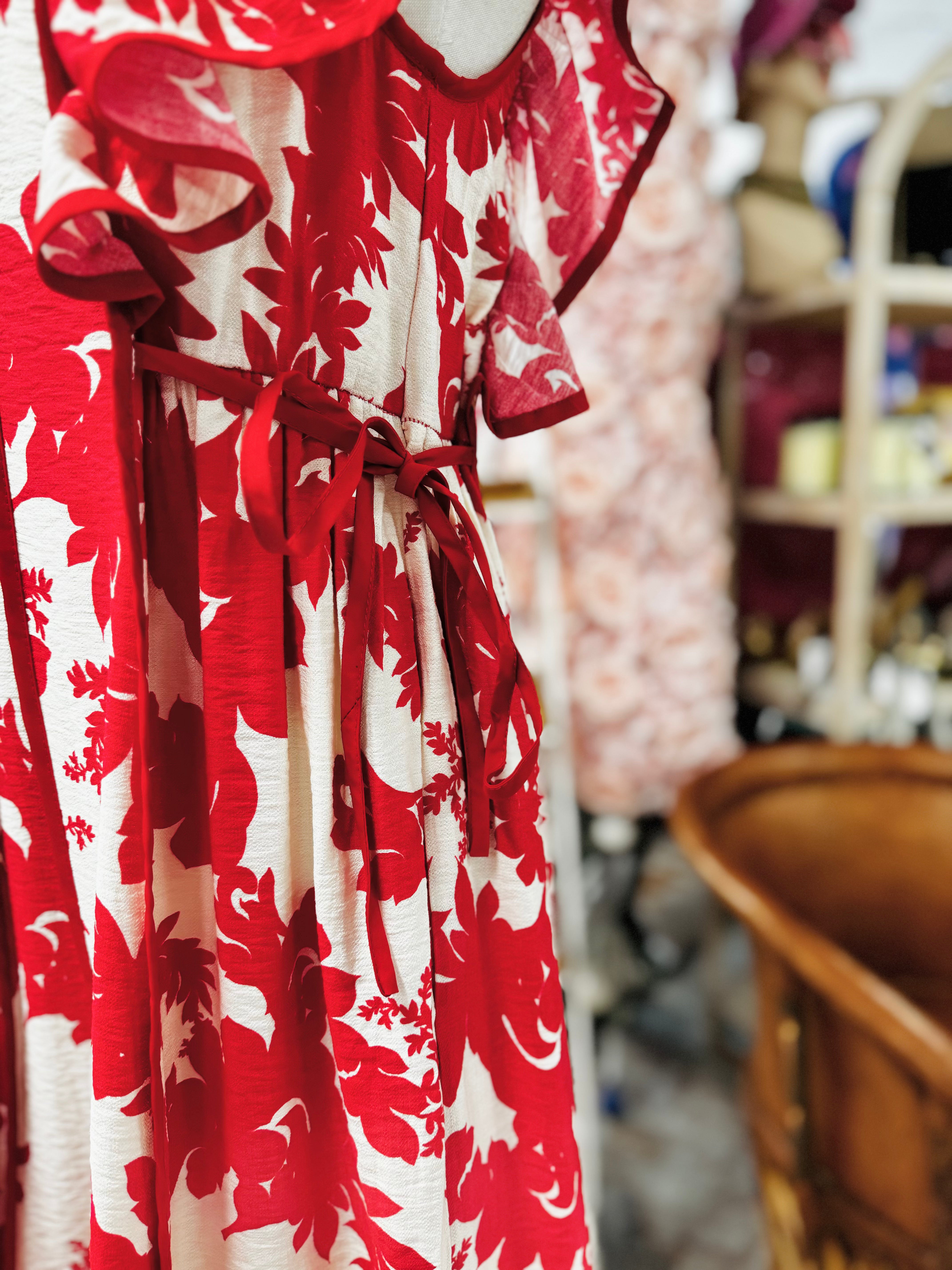 Ruby Red Dress