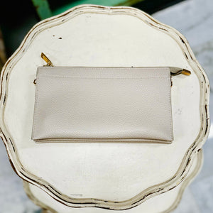 Zelda Leather Clutch