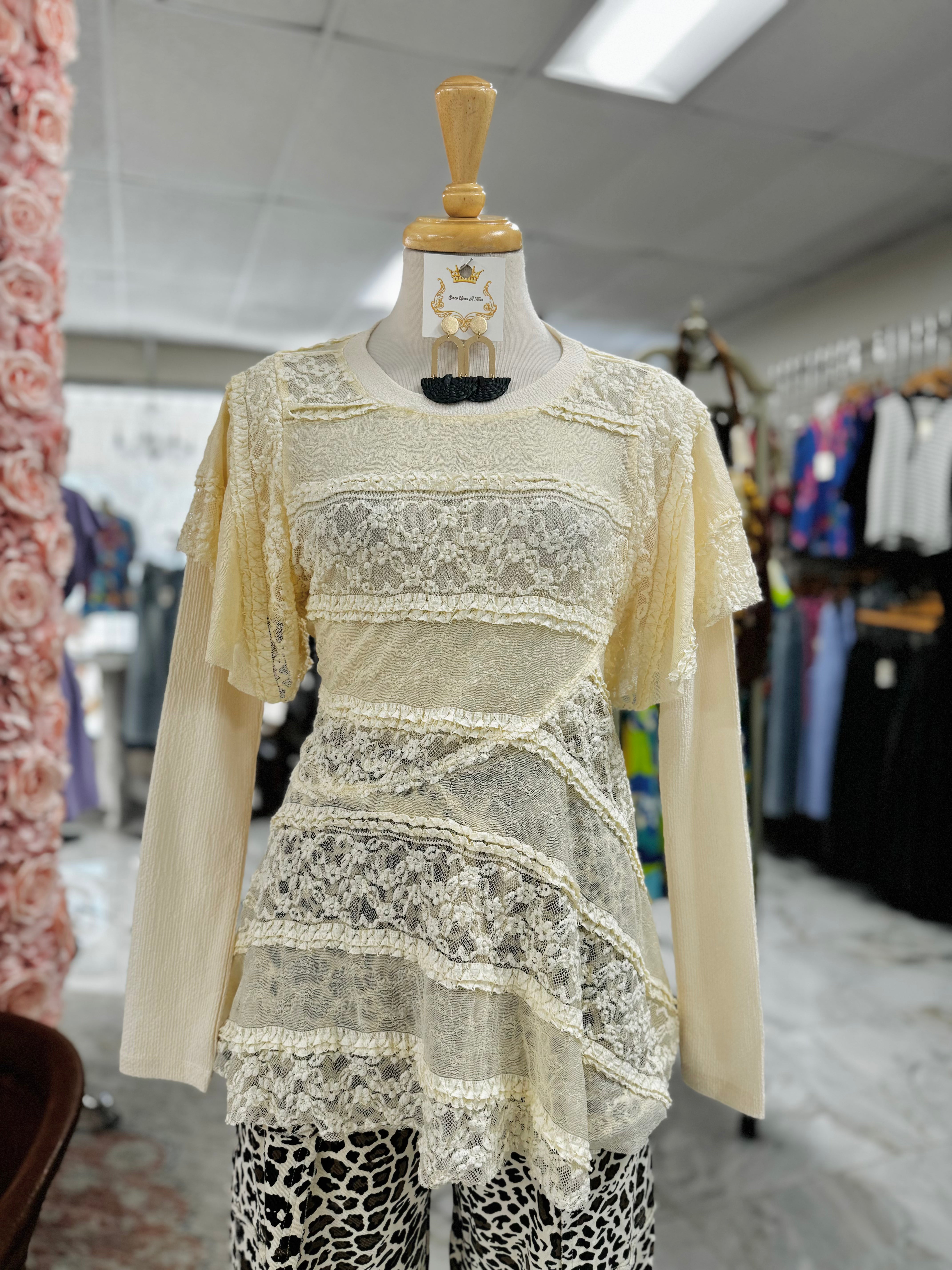 Mila Lace Top