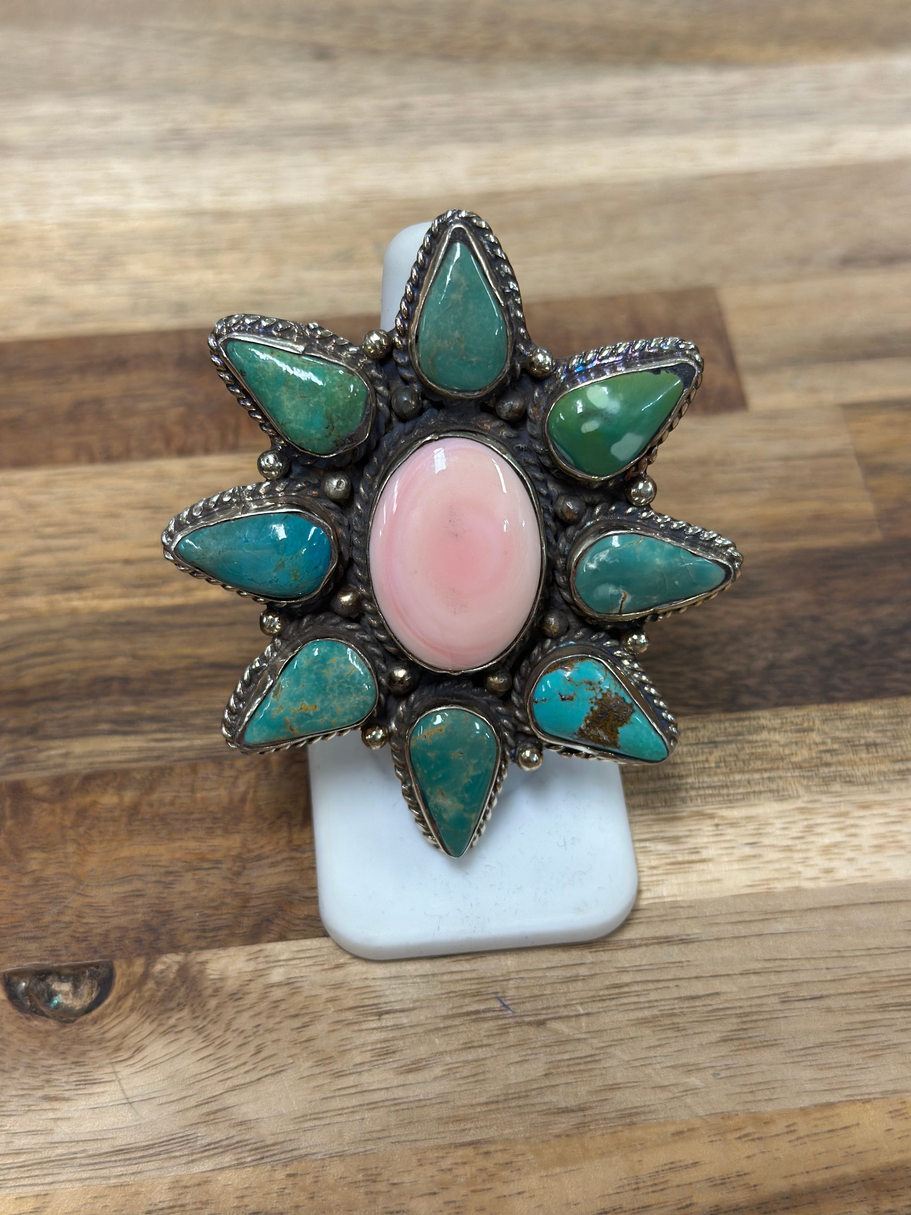 Turquoise Star Ring
