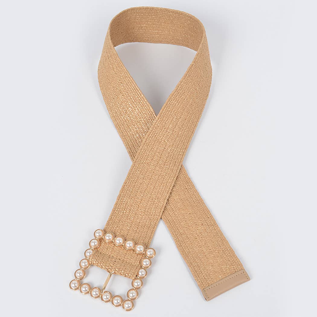 Pearl Buckle Belt
