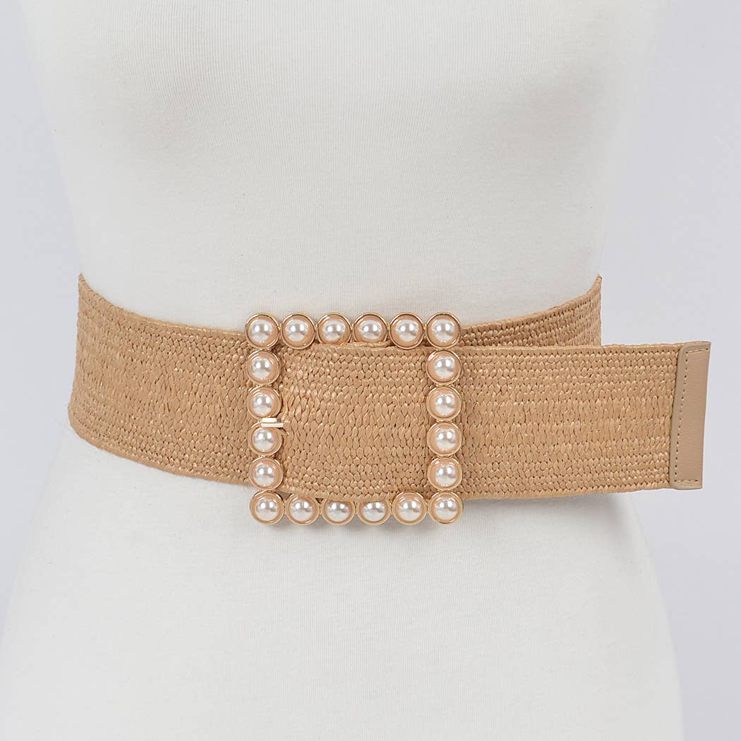 Pearl Buckle Belt