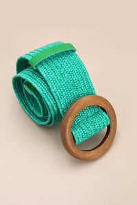 WOVEN RATTAN  BELT