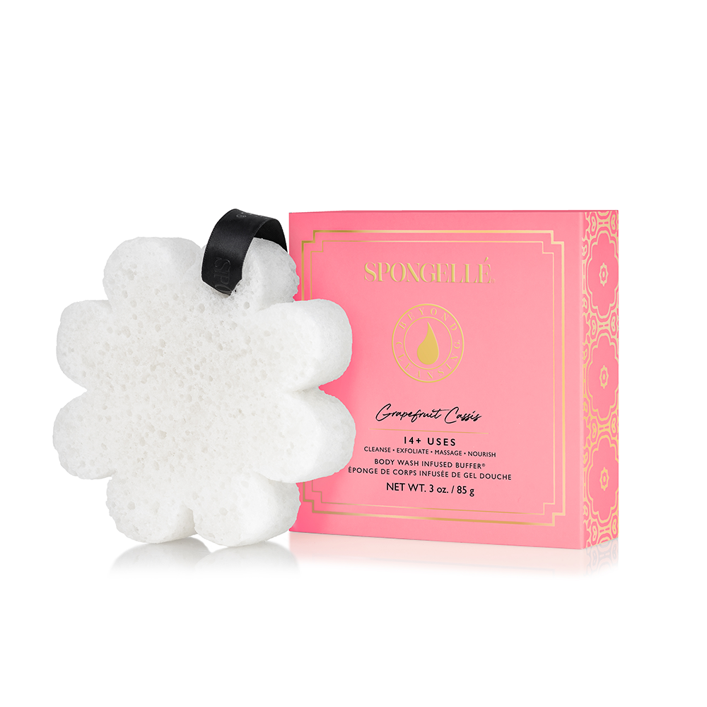 Spongelle Grapefruit Cassis Boxed Flower