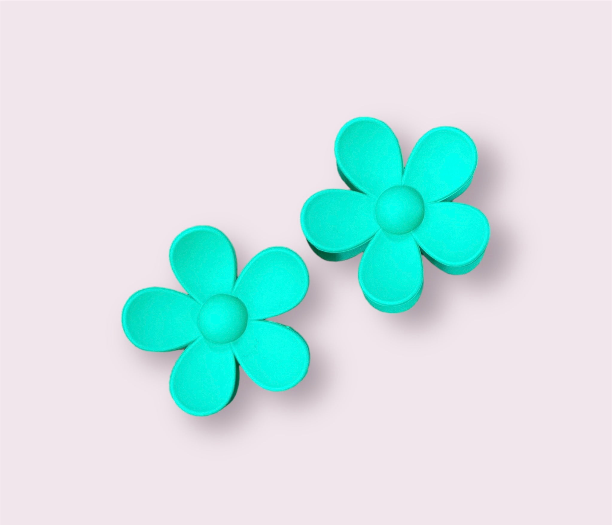 Retro Green Hair Clips