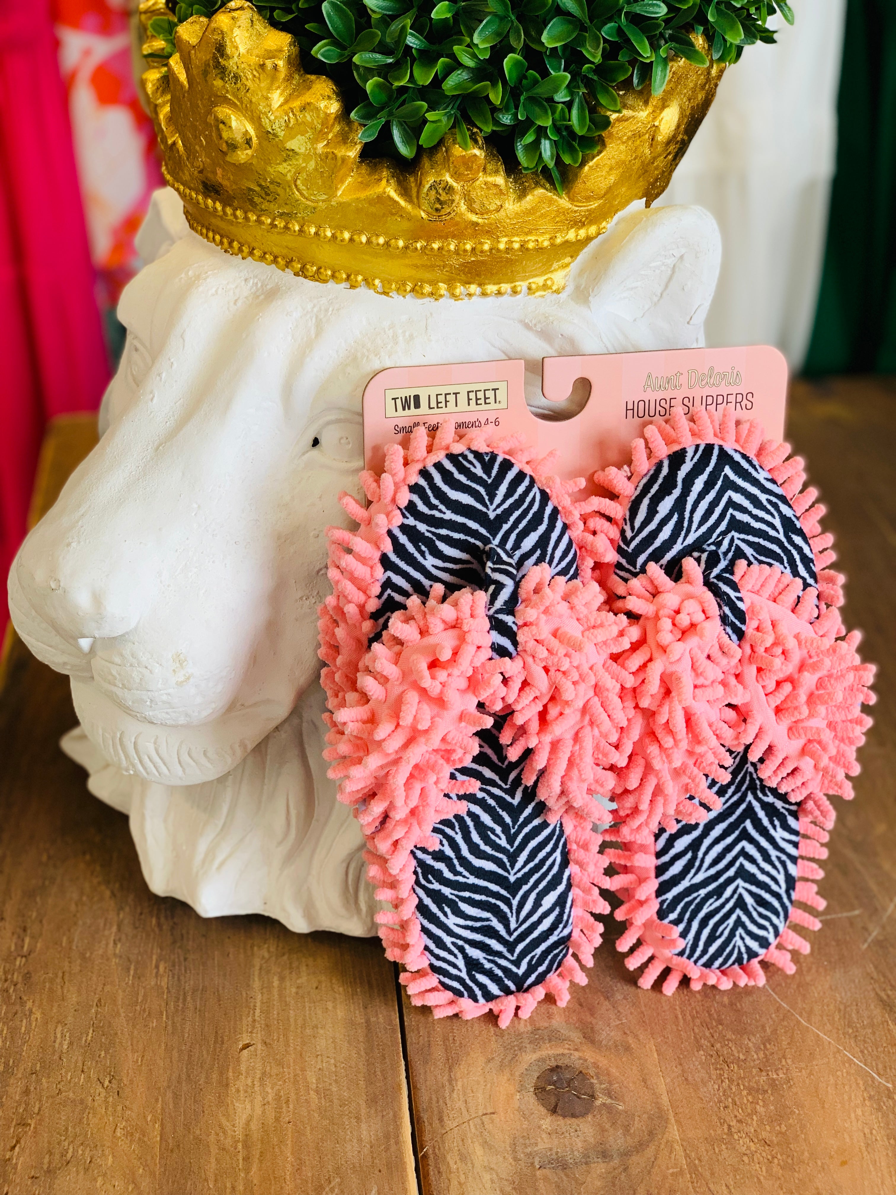 Pink House Slippers