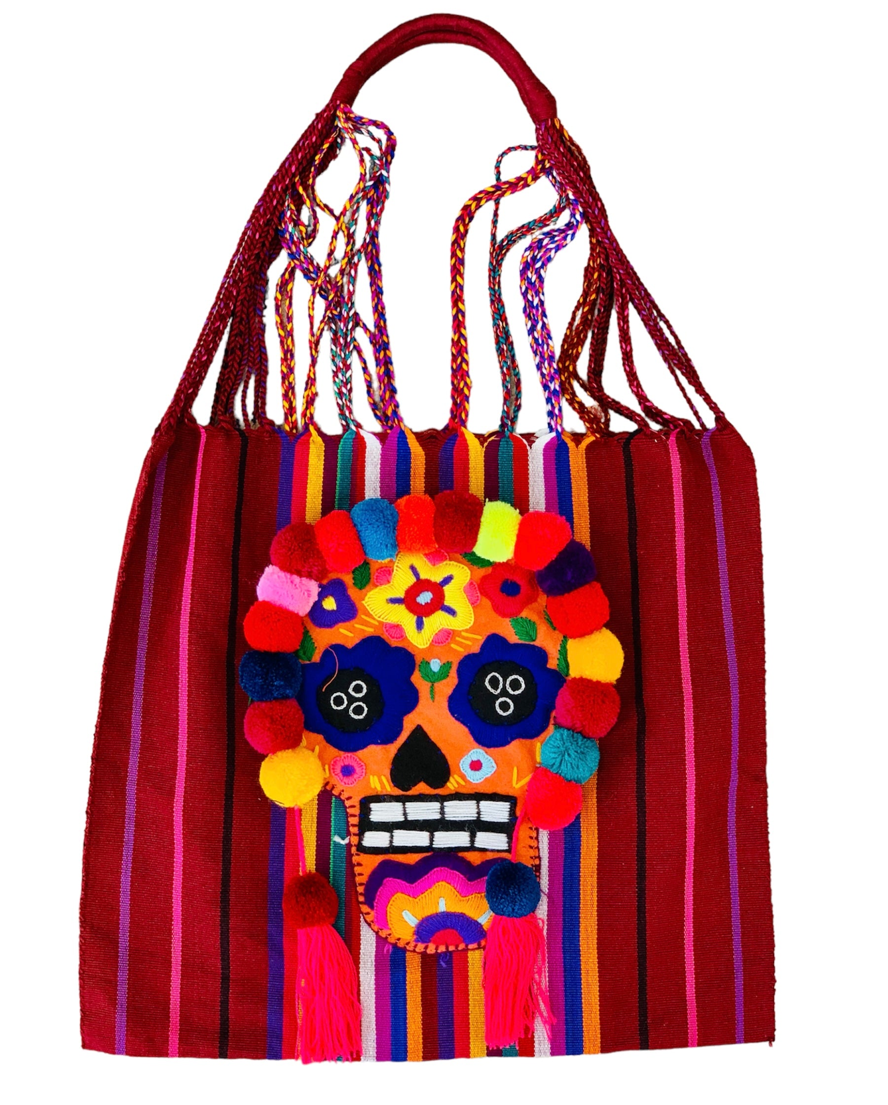 Sugar Skull Pommed Bags