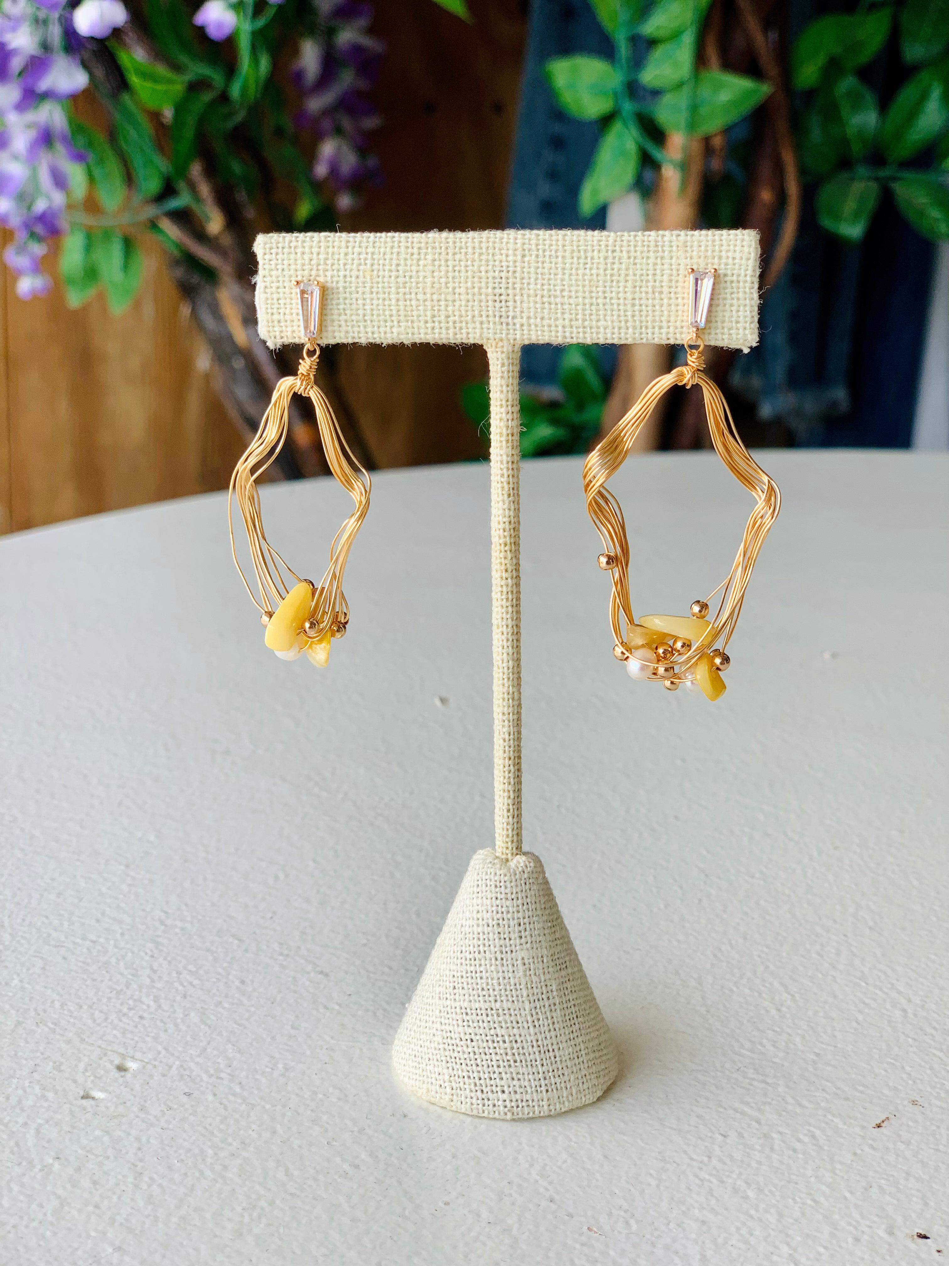 Minerva Wired Earrings