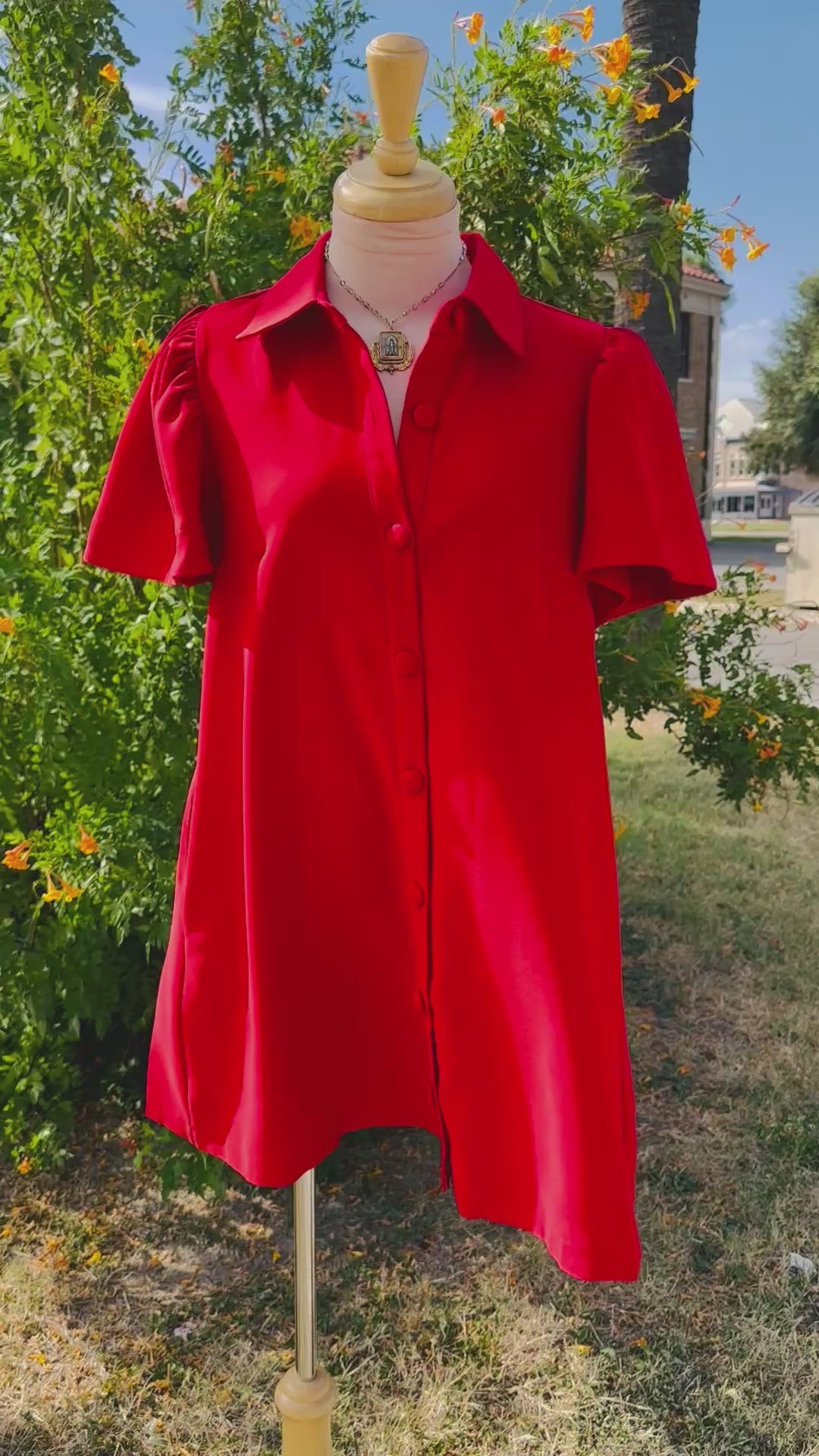 Tess Red Dress