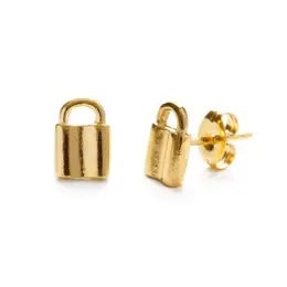 Padlock Stud Earrings