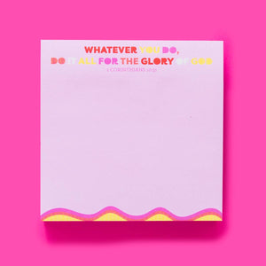 Sticky Notes Pad - Bible Verse