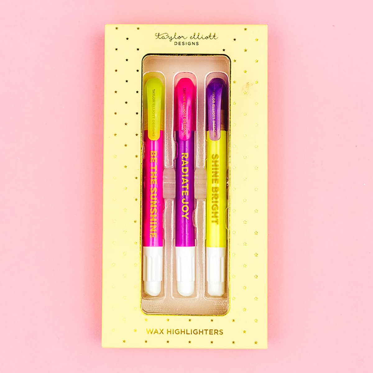 Wax Highlighters - Motivational - 3 Piece Set