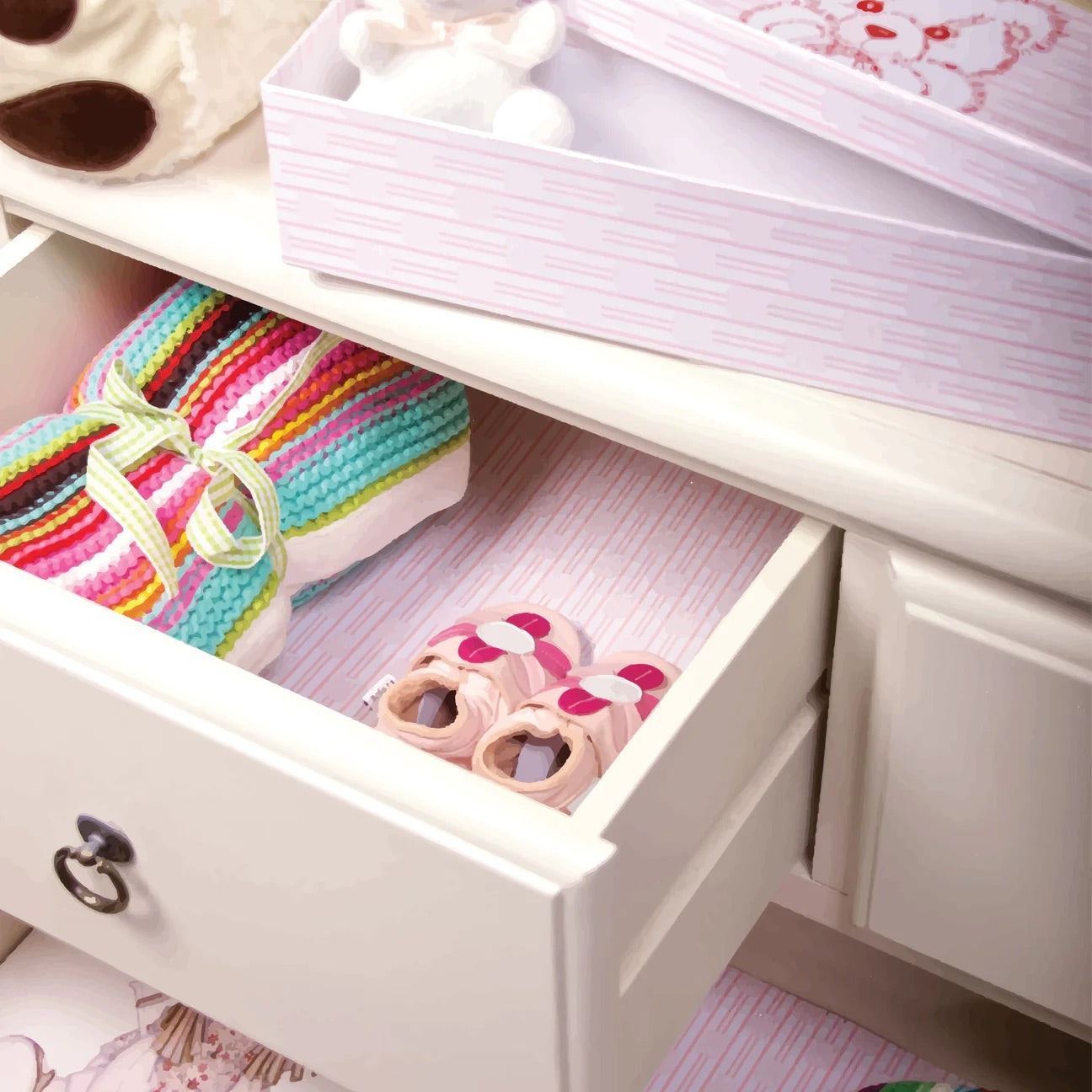 Baby Scented Drawer (Blue) Liner