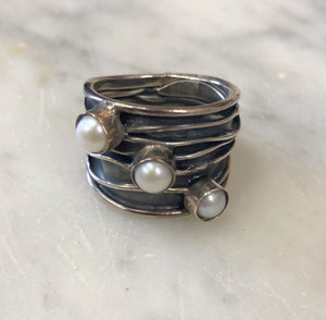 Pearl Embellished Ring