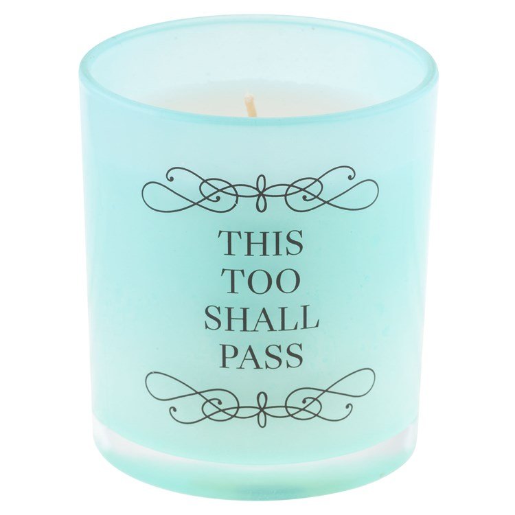 This Too Shall Pass Candle