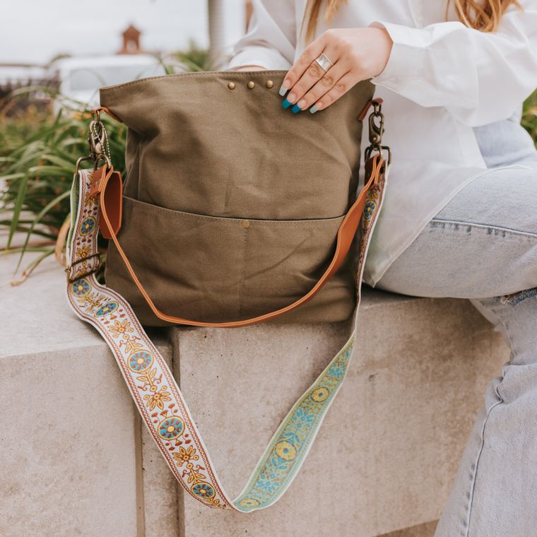 Sloane leather handbag