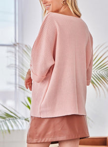 Women's Eva Blush Sweater Top